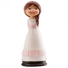 Picture of HOLY COMMUNION GIRL SAILOR CAKE TOPPER 13CM